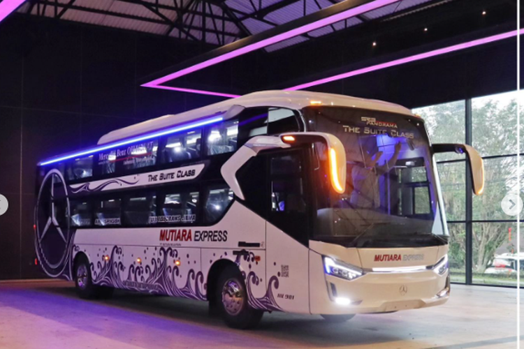 Bus baru PO Mutiara Express