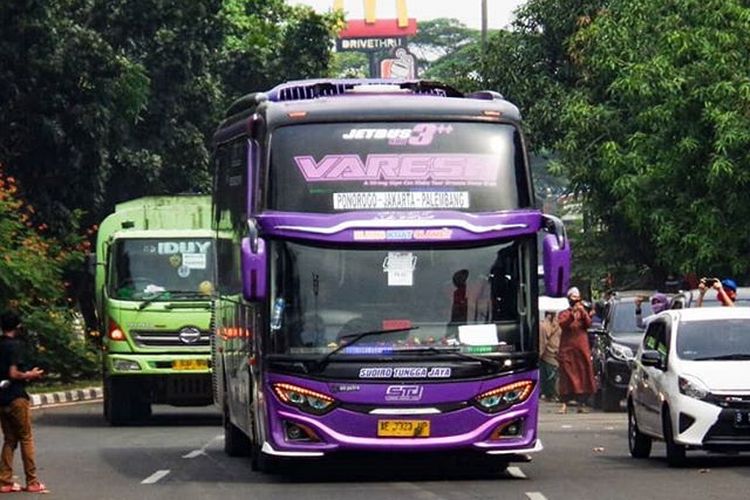 Tren Modifikasi Pasang Winglet Pada Bus Tambah Tampilan Jadi Sporti