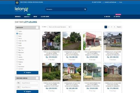 Lelang Rumah Murah di Bogor, Nilai Limit mulai Rp 103 Juta