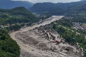 Update Banjir Bandang Nepal, 768 Orang Tewas, Jenazah Terbawa Arus hingga India
