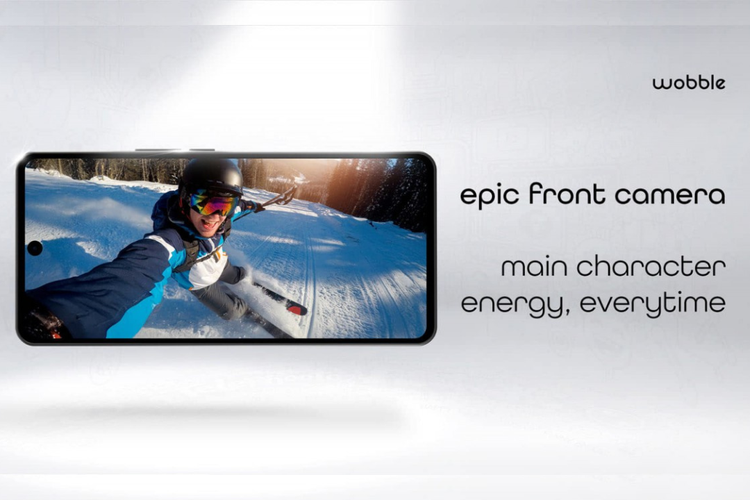 Wobble One mengusung layar AMOLED berukuran 6,67 inci, resolusi Full HD Plus, dan refresh rate 120 Hz.
