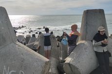 Pengunjung Pantai Glagah di Kulon Progo Membeludak Saat Tahun Baru, Lebih dari 18.000 Orang