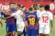 Sevilla Vs Barcelona Imbang, Pique Mulai Ragukan Peluang Juara Barca