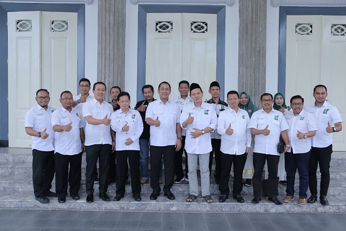 Audiensi pengurus baru Partai Kebangkitan Bangsa (PKB) dengan Pemkot Semarang, Rabu (4/3/2020).