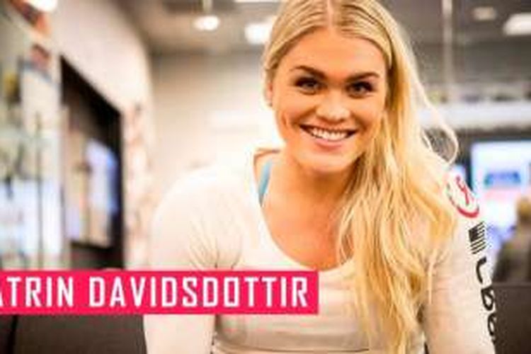 Katrin Davidsdottir, pemenang CrossFit Games 2015.