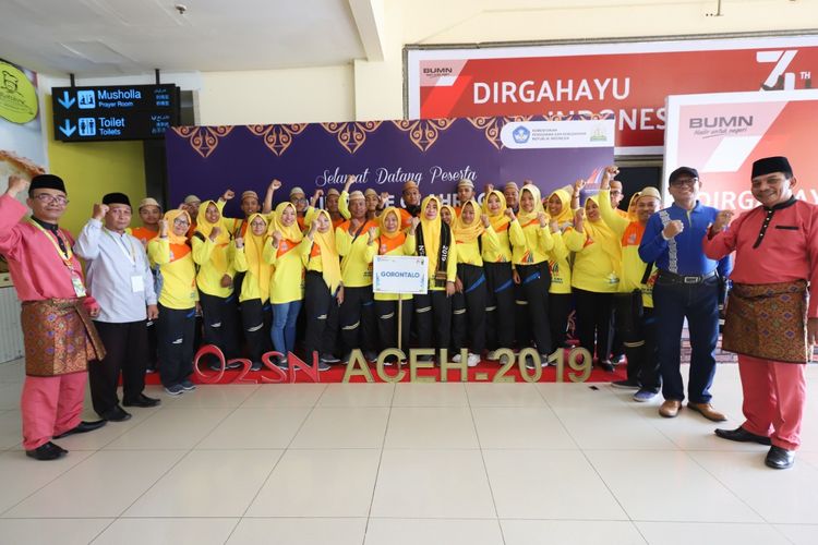 Sebanyak 544 siswa SMA dari 34 provinsi Indonesia dipastikan akan bertanding dalam Olimpiade Olahraga Siswa Nasional (O2SN) yang akan digelar 25-31 Agustus 2019 Banda Aceh. 