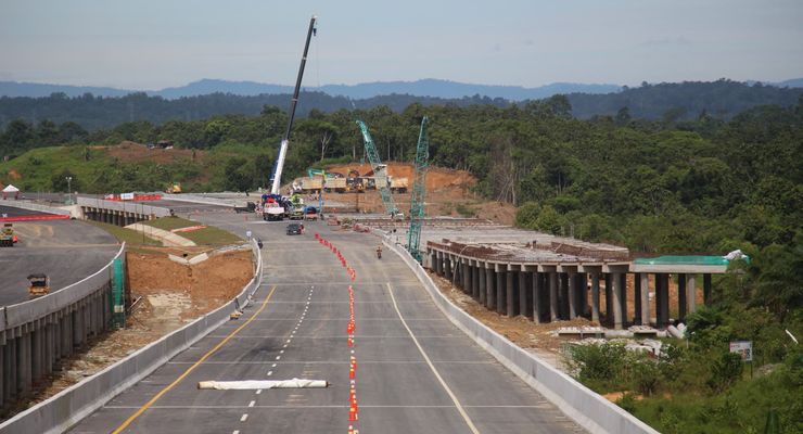 Karangjoang-Simpang 3 ITCHI Tersambung Tol IKN Pertengahan 2025