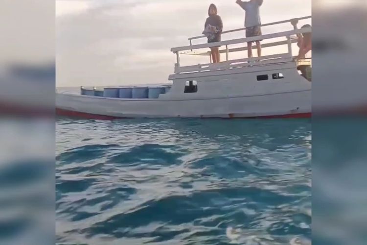 Polairud Polda Sultra Gagalkan Penyelundupan BBM Subsidi 5 Ton di Buton Tengah