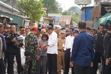 Ditemani Gubernur Kalteng, Presiden Jokowi Pastikan Harga Bahan Pangan Stabil di Pasar Pata Katingan