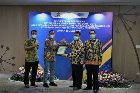 Penuhi Proses Analisis Sucofindo, SMF Kantongi Sertifikasi ISO 9001:2015