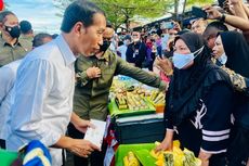 Jokowi Blusukan ke Pasar, Pedagang Minta Harga Bahan Pokok Jangan Dinaikkan