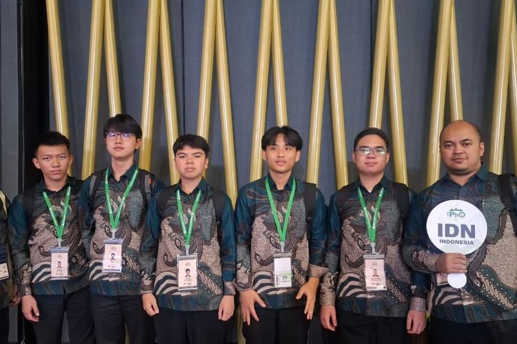Indonesia Borong 5 Medali Olimpiade Fisika Internasional 2026 di Kolombia