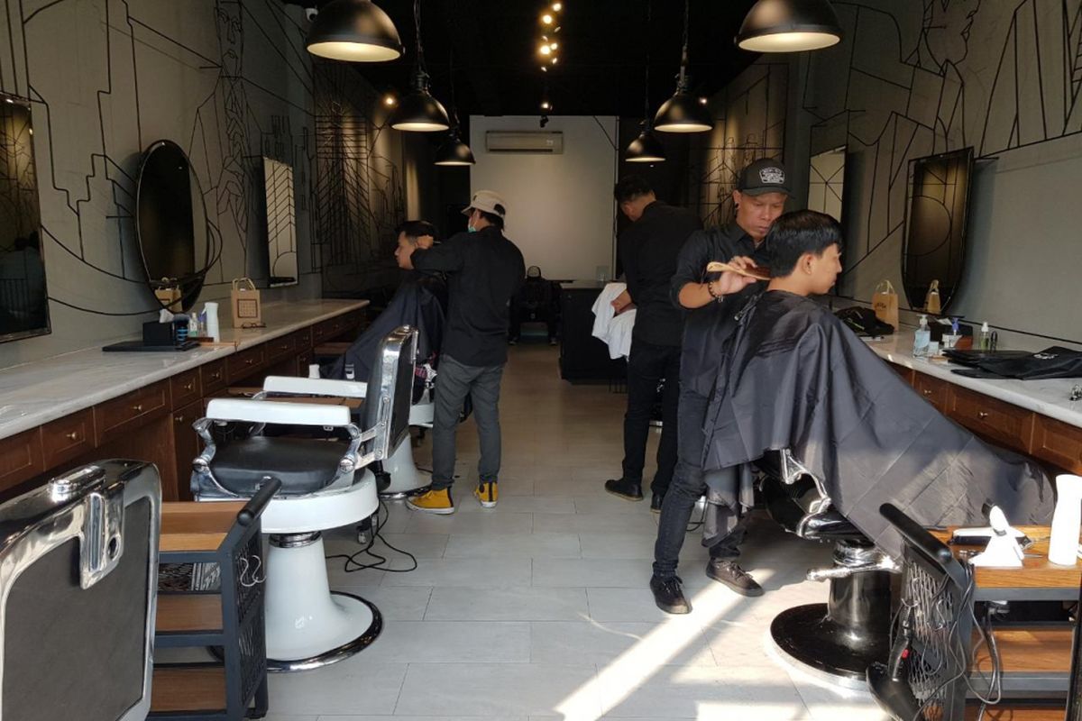 Chief Barbershop di Jalan Kemang Raya, Jakarta Selatan