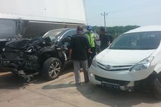 BRV Tabrak Xenia di Tol Batang-Semarang, Satu Orang Tewas