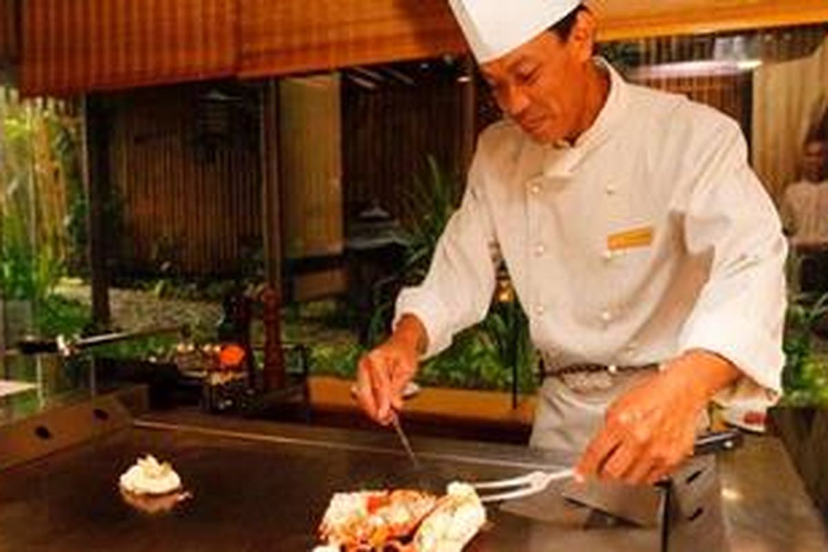 Teppanyaki di Shima Restaurant 