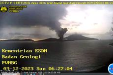 Erupsi Gunung Anak Krakatau, Tiga Kali dalam 24 Jam Terakhir