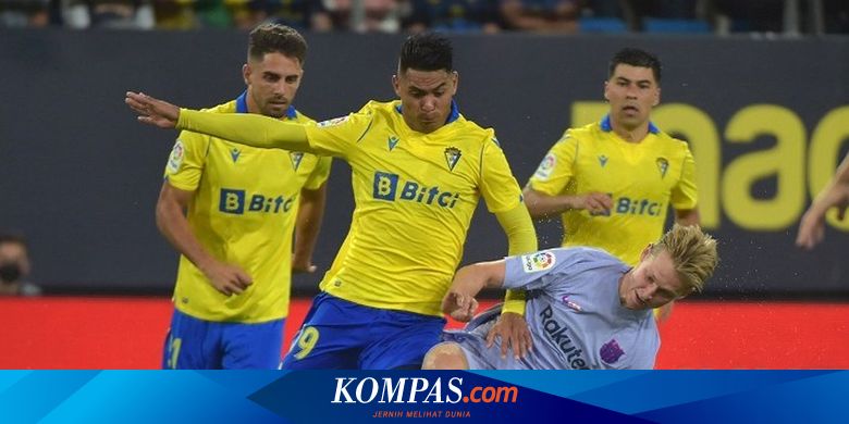 Hasil Cadiz Vs Barcelona: Frenkie de Jong Kartu Merah, Barca Gagal Menang - Vimarsana News