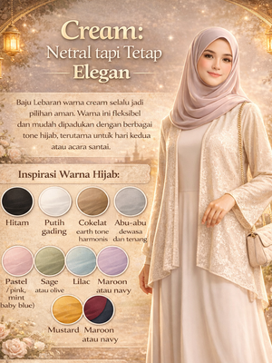 Cream Netral tapi Tetap Elegan