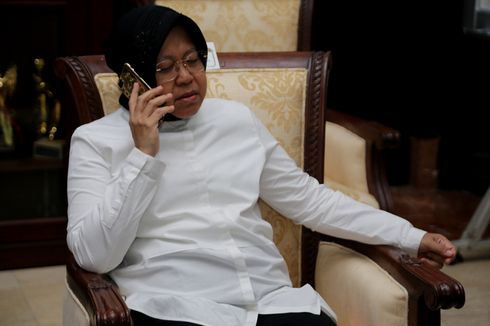 Menghadap Megawati, Risma Lapor Dugaan Kecurangan di Pilgub Jatim 