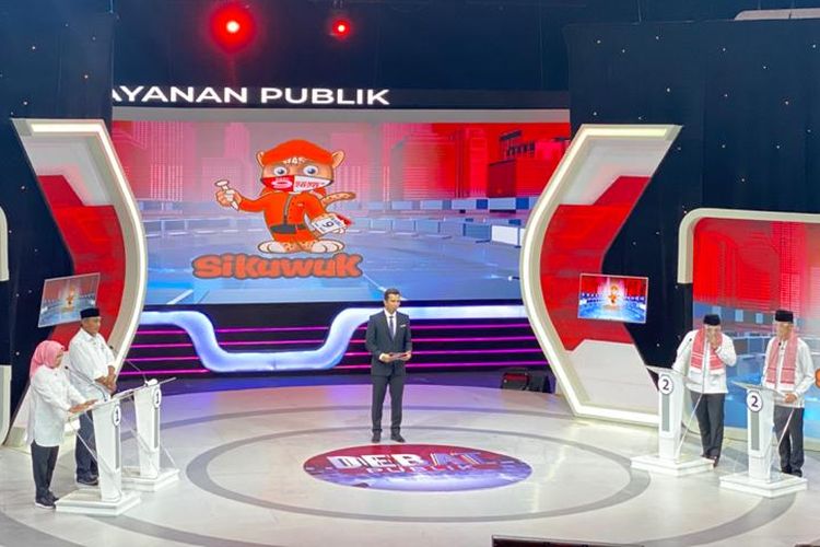 Debat Pilkada Serang di Kompas TV