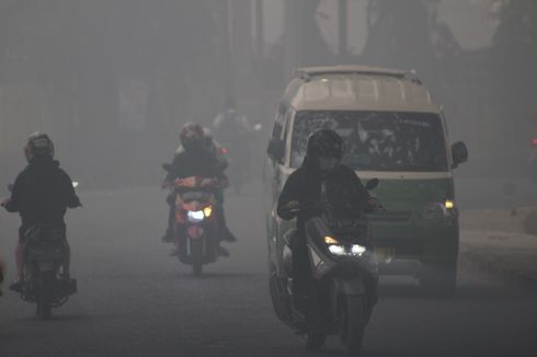 776 Titik Api Muncul di Sumsel, Kualitas Udara Palembang Berbahaya