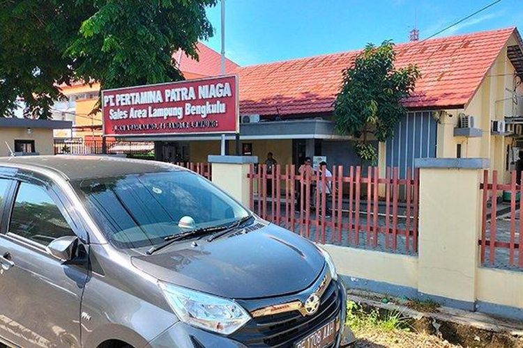 Suasana kantor PT Pertamina Patraniaga area Lampung Bengkulu, Rabu (31/5/2023). 
