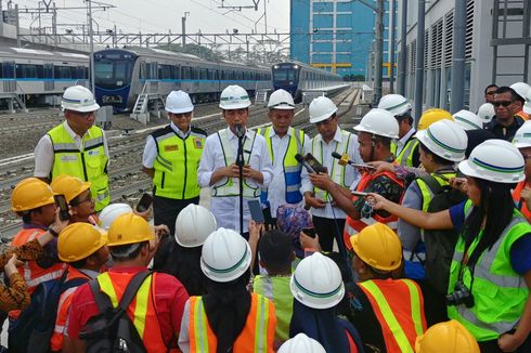 Awal 2019, MRT Uji Coba dengan Penumpang