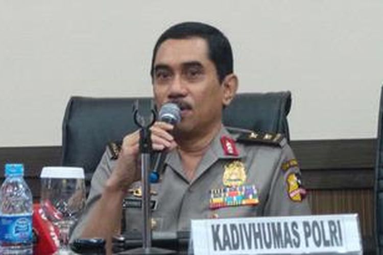 Kepala Divisi Humas Polri Inspektur Jenderal Suhardi Alius.
