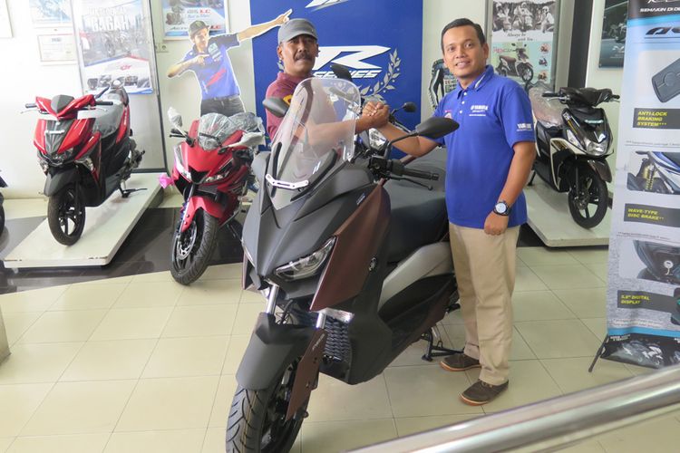 Yamaha XMAX diserahterimakan pertama kali di Bangka Belitung.