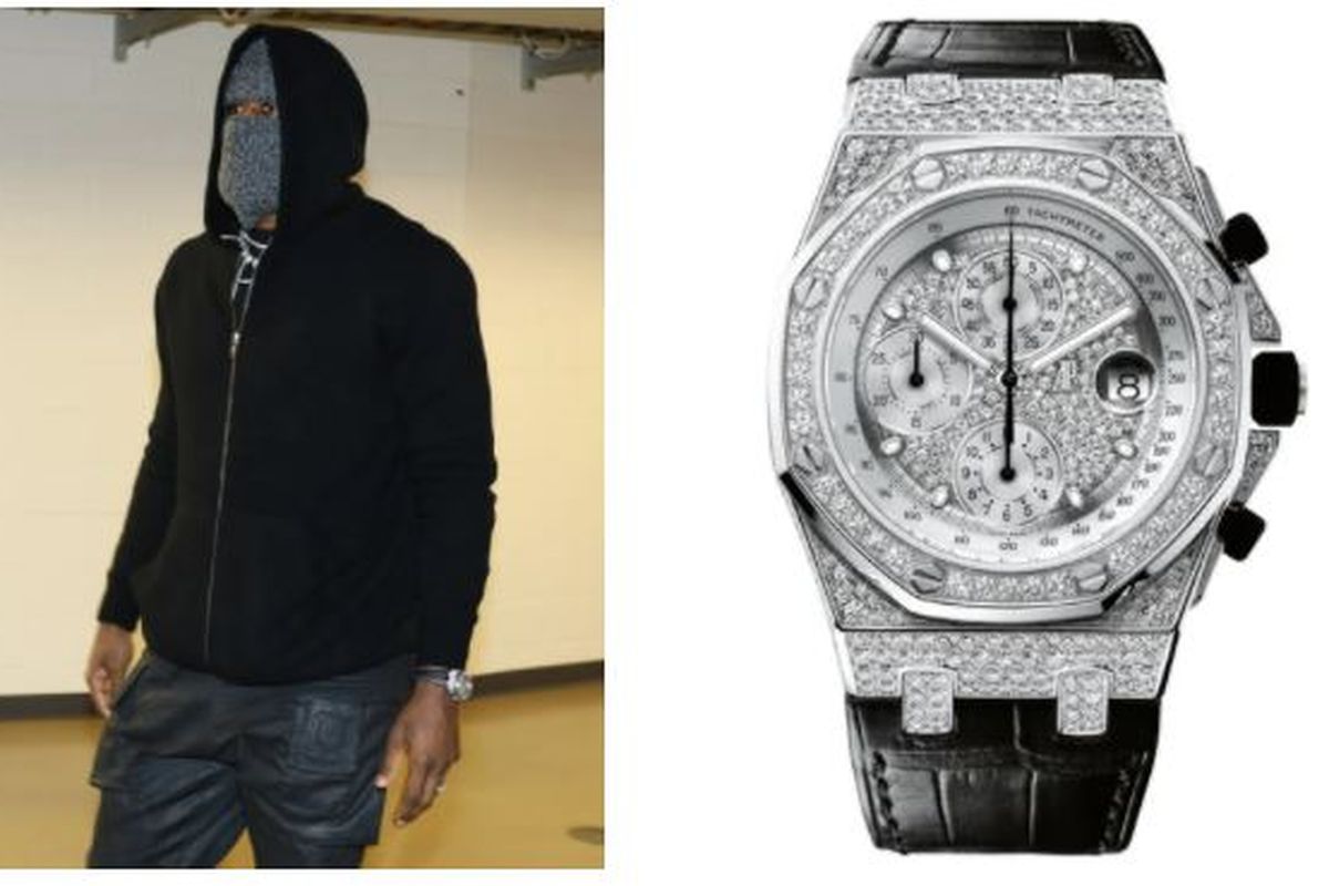 LeBron James dengan jam tangan Audemars Piguet