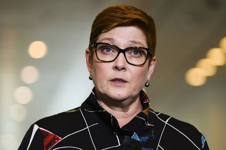 Menteri Luar Negeri Australia Marise Payne menyebut penggeledahan sebagai langkah yang menyinggung dan sangat mengganggu.