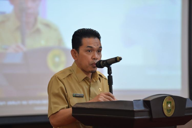 Kepala Dinas (Kadis) Komunikasi dan Informatika (Diskominfo) Provinsi Riau Erisman Yahya di Pekanbaru, Jumat (11/11/2022).