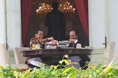 Sarapan di Teras Istana, Ini yang Dibicarakan Jokowi dan Surya Paloh