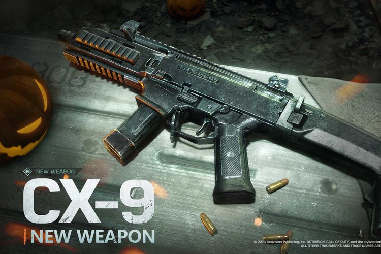 Senjata baru CX-9 SMG di Call of Duty Season 9 - Graveyard Shift