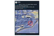 5.100 Gempa Bumi Guncang Maluku Sepanjang 2019