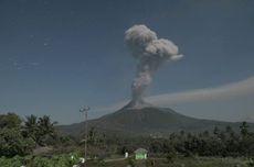 Gunung Lewotobi Meletus 3 Kali Pagi Ini, Tinggi Kolom Abu Capai 1 Km