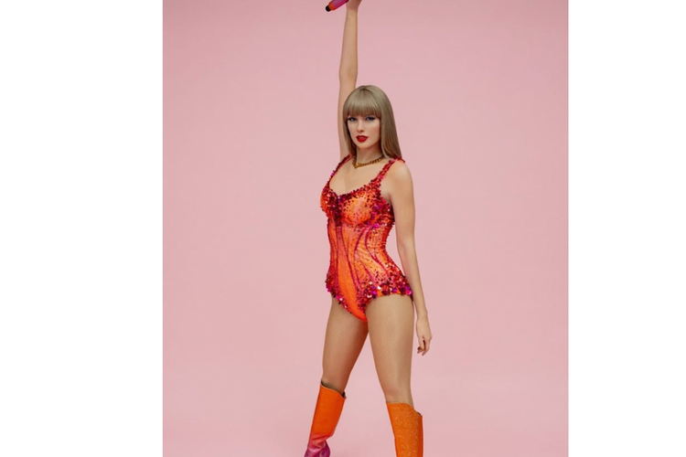 Busana Taylor Swift yang dijadikan patung oleh Madame Tussauds