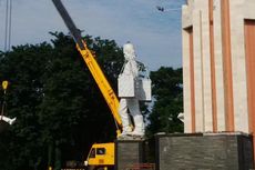 Diprotes karena Dianggap Berhala, Monumen Jayandaru Mulai Dibongkar