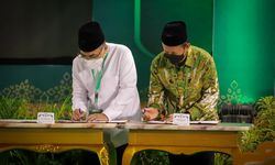 Menteri Trenggono Teken MoU dengan NU Soal Pembangunan Sektor Kelautan dan Perikanan