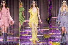 Koleksi Atelier Versace Couture Fall 2015 Guncang Panggung 