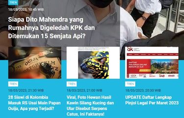 Populer Tren sepanjang Jumat (19/3/2023): profil Dito Mahendra yang rumahnya digeledah KPK dan warganet yang menyoroti harga tiket KA serta layanannya