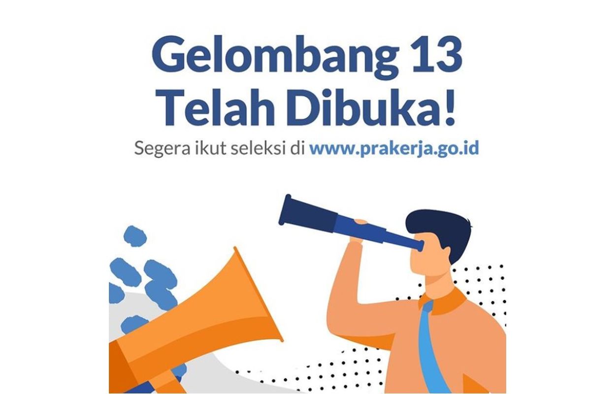 Kartu Prakerja gelombang 13.