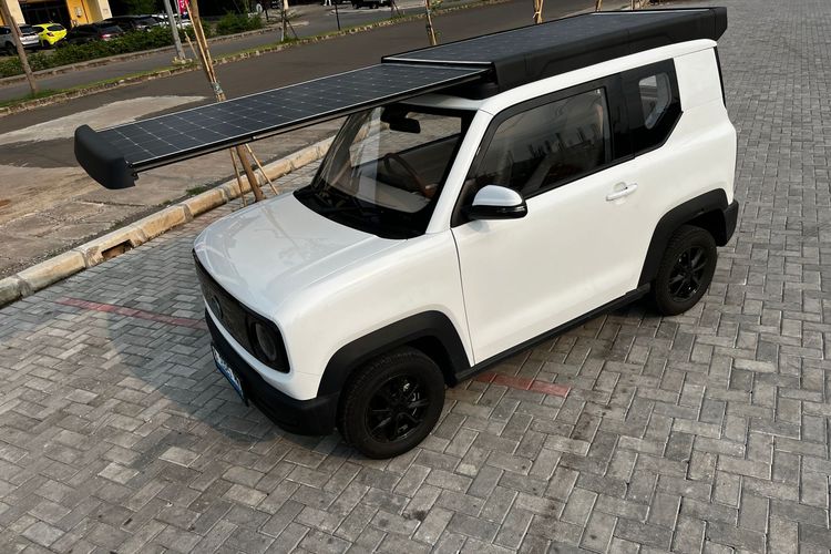 Cara Kerja Solar Panel di Mobil Listrik MAB Solarky Sun V