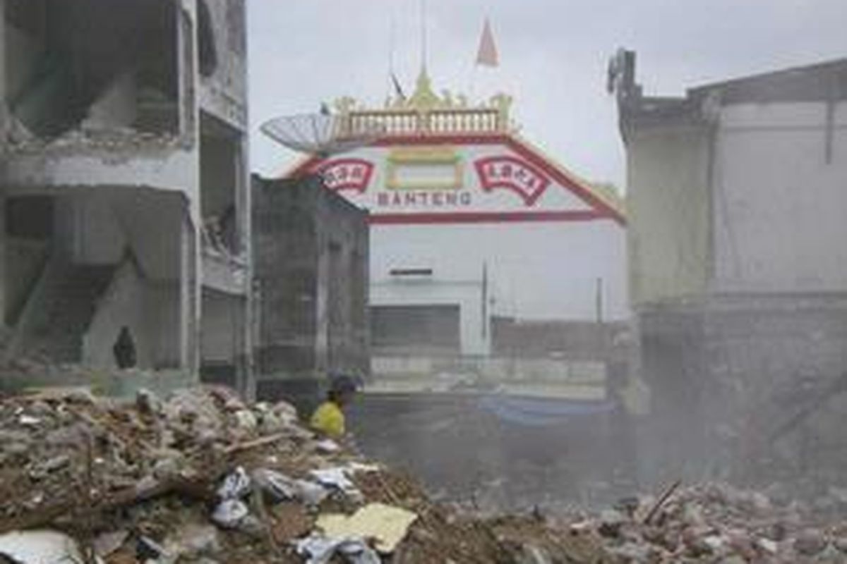 Gedung Bioskop Banteng di kota Pangkalpinang, Bangka Belitung, yang didirikan 1917. Gedung bioskop ini akan dirobohkan pada 20 Januari ini. Pemerintah kota hendak mendirikan mal di atas lahan gedung bioskop tersebut. 