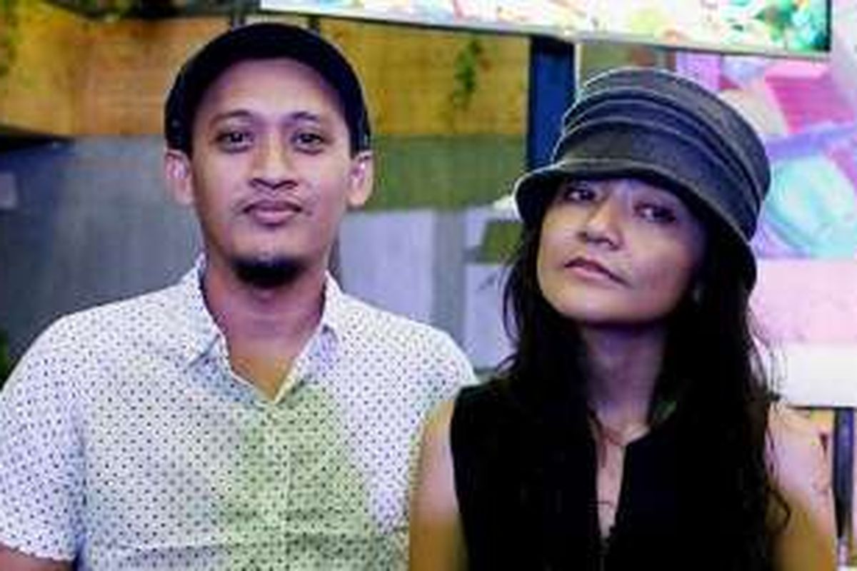 Elda Suryani dan Adi Widodo dari duo Stars and Rabbit