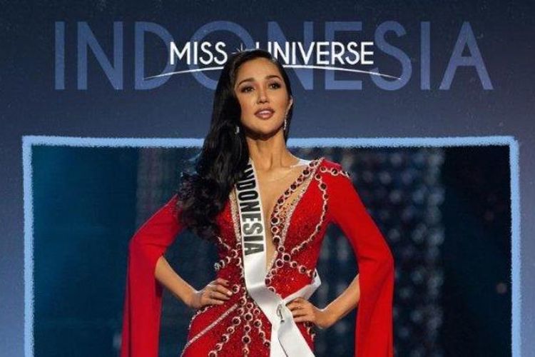 Miss Indonesia 2018 Sonia Fergina Citra dalam ajang Miss Universe 2018