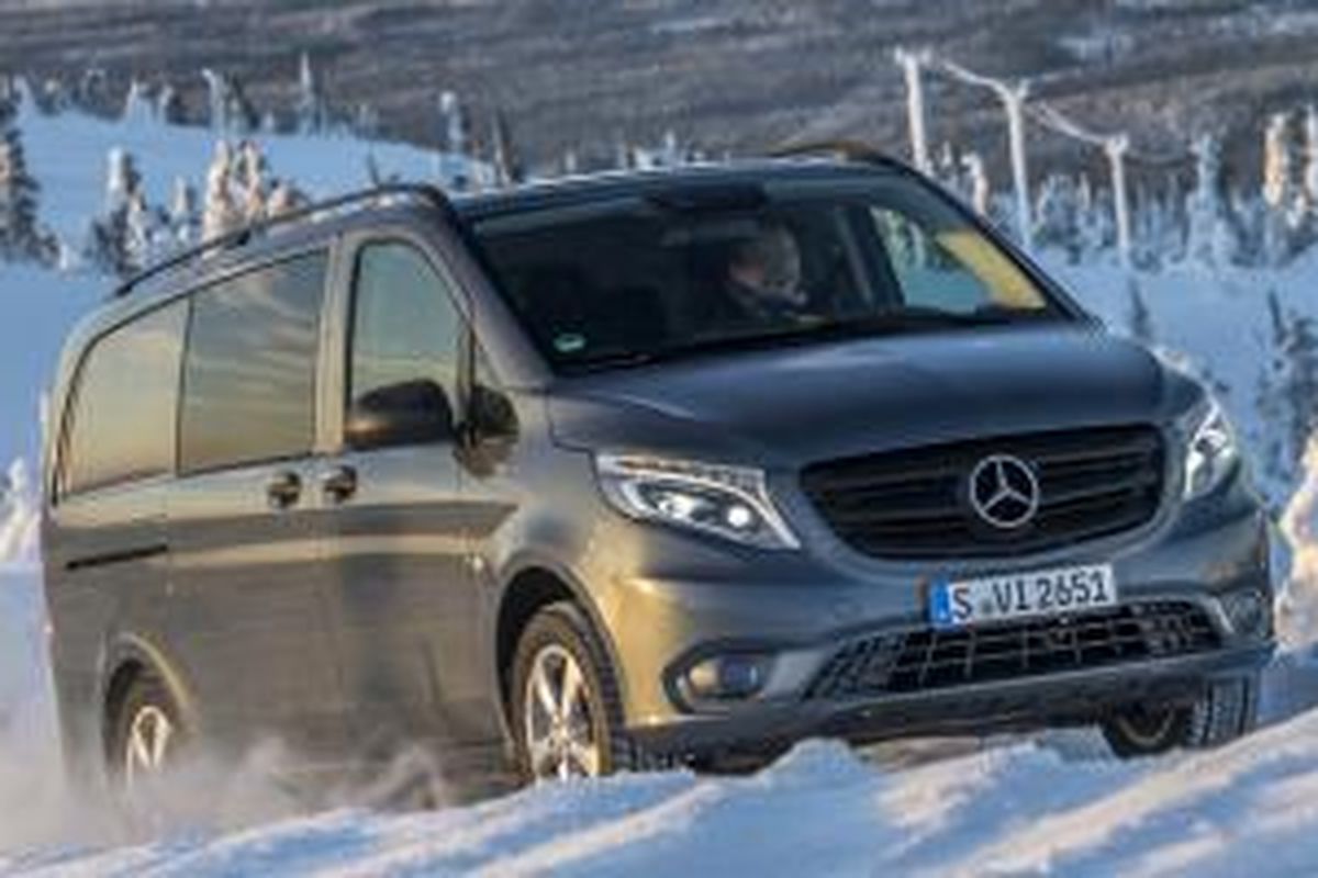 Mercedes-Benz Vito All-Wheel Drive siap dipasarkan mulai dari Eropa.
