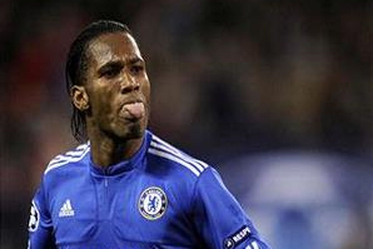 Striker Didier Drogba.