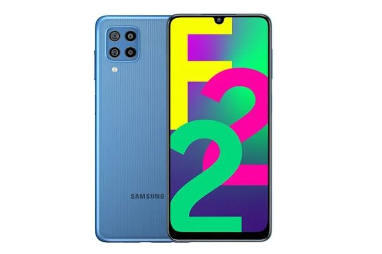 Samsung Galaxy F22 resmi dirilis di India.