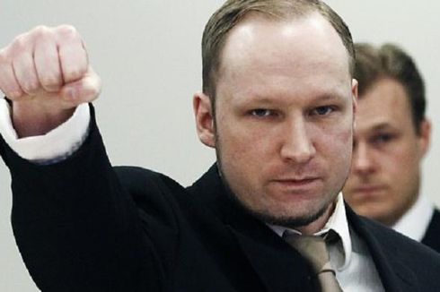 Breivik, Si Pembunuh 77 Orang, Menangi Kasus HAM   